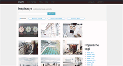 Desktop Screenshot of inspirki.pl